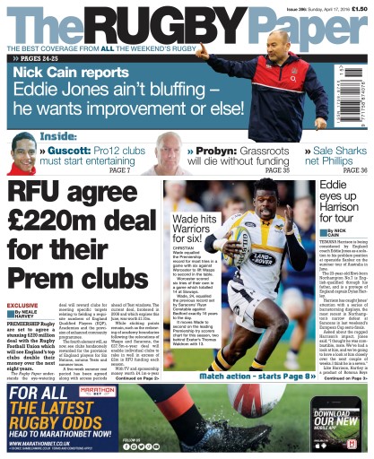The Rugby Paper issue 