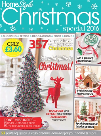 HomeStyle Christmas Special 2016 issue HomeStyle Christmas Special 2016