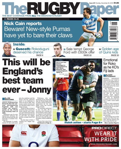 The Rugby Paper issue 