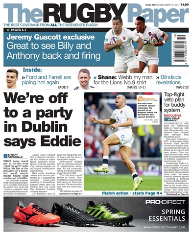 The Rugby Paper issue 12th March 2017