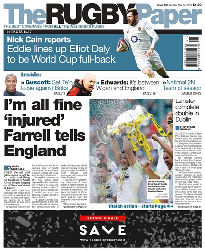 The Rugby Paper issue 