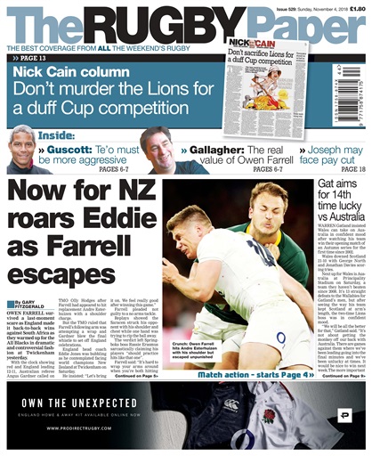 The Rugby Paper issue 