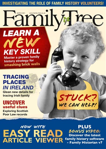 Family Tree issue Family Tree March 2021