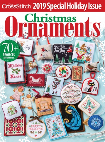 Just CrossStitch Ornaments 2019 issue Just CrossStitch Ornaments 2019