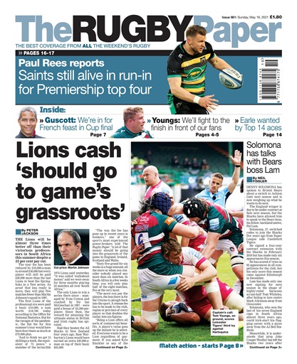 The Rugby Paper issue 