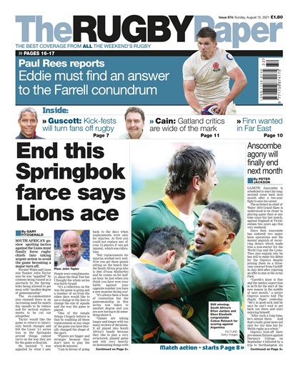 The Rugby Paper issue 