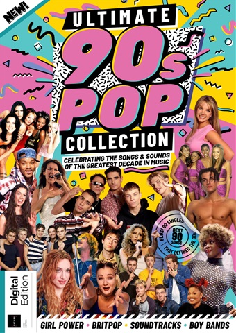 Music Magazine issue Ultimate 90s Pop Collection First Edition