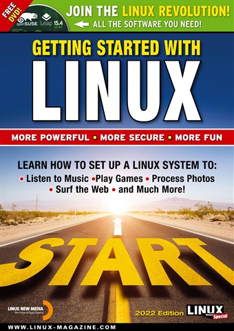 Getting Started with Linux '22 issue Getting Started with Linux '22