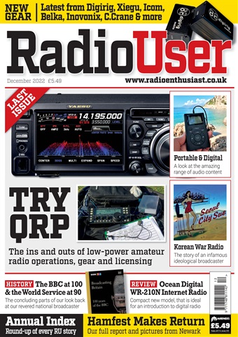 Radio User issue December 2022