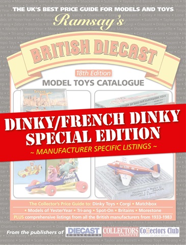 Ramsay's British Diecast Catalogue - Dinky and French Dinky Edition issue Ramsay's British Diecast Catalogue - Dinky and French Dinky Edition