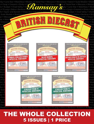 Ramsay's British Diecast Catalogue - The Whole Collection issue Ramsay's British Diecast Catalogue - The Whole Collection