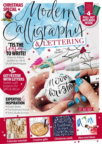 Modern Calligraphy & Christmas Lettering Edition issue Modern Calligraphy & Christmas Lettering Edition