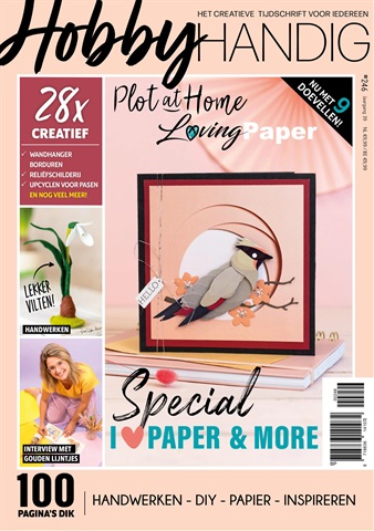 HobbyHandig 246 Papier special issue HobbyHandig 246 Papier special