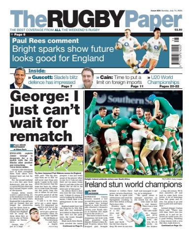 The Rugby Paper issue 14th July 2024