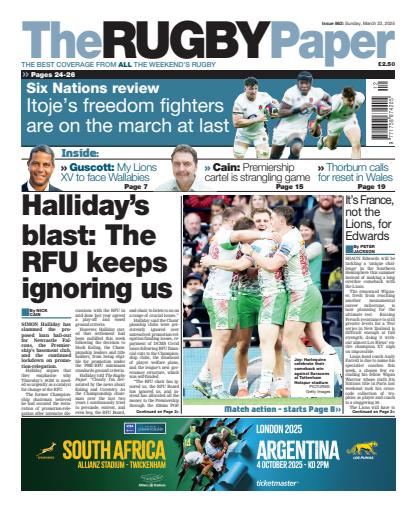 The Rugby Paper issue 
