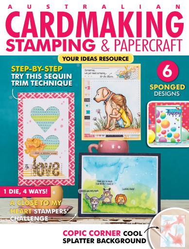 Australian Cardmaking Stamping and Papercraft issue 