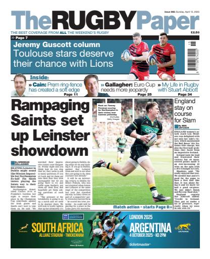 The Rugby Paper issue 