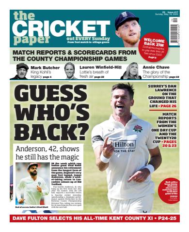 The Cricket Paper issue The Cricket Paper