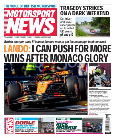 Motorsport News issue 29-May-25