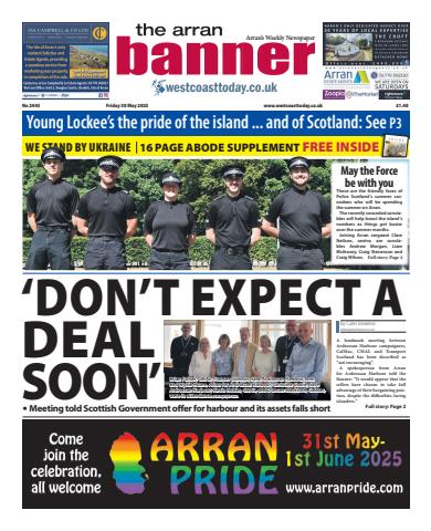 Arran Banner issue Friday, May 30, 2025