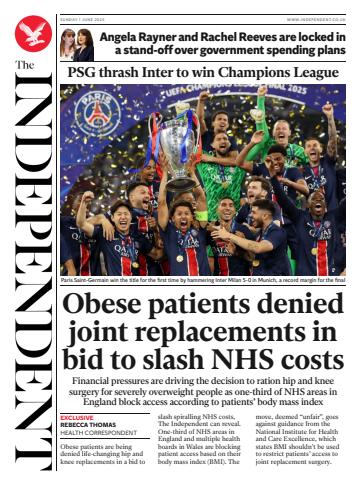 Sunday, 01 June 2025 issue Sunday, 01 June 2025