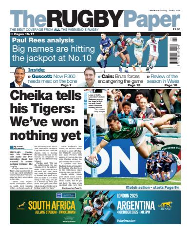 The Rugby Paper issue 8th June 2025
