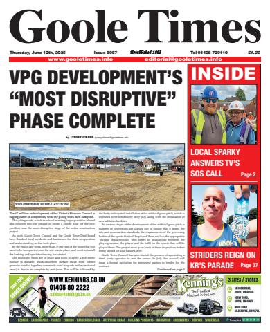 Goole Times issue June 12th 2025