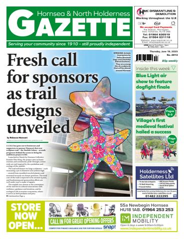 Hornsea Gazette June 19, 2025 issue Hornsea Gazette June 19, 2025