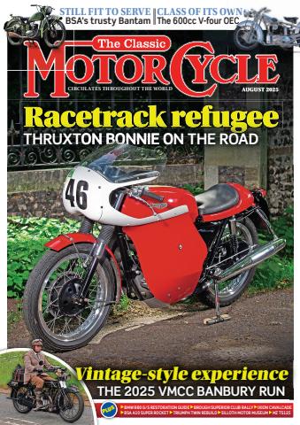 The Classic MotorCycle issue August 2025
