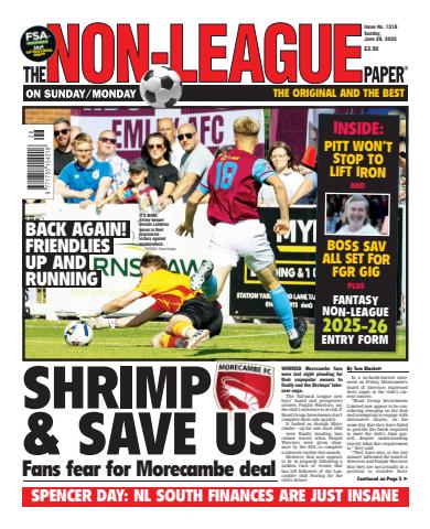 The Non-League Football Paper issue 29th June 2025