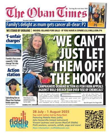 The Oban Times & Lochaber Times issue Thursday, July 03, 2025