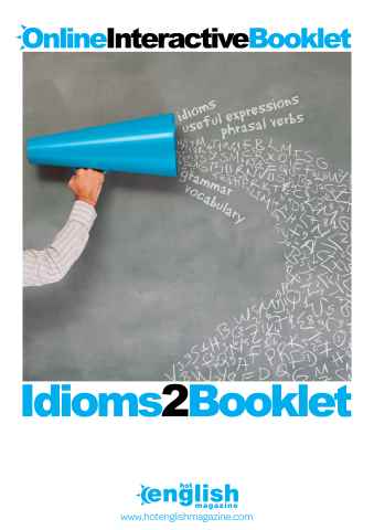 Idioms Booklet 2 issue Idioms Booklet 2